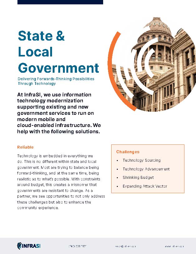 INFRASI_Solution Sheet_State and Local Government_v01_Page_1